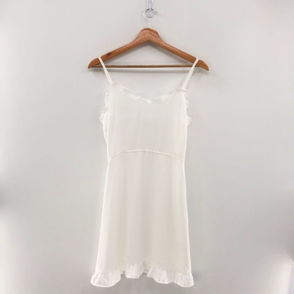 superdown Charlee Frill Cami Dress in White S - Picture 2 of 11